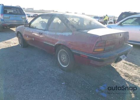 1990 Pontiac Sunbird Le from USA, damaged, VIN 1G2JB14K8L7526053